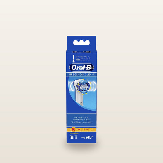 Oral B Power Toothbrush Precision Clean 6 Pack