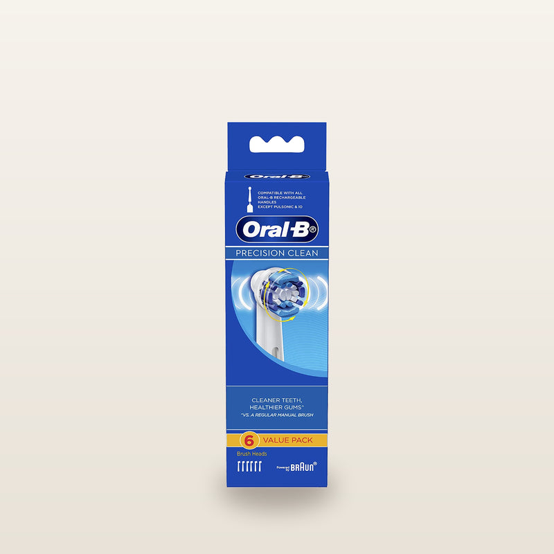 Oral B Power Toothbrush Precision Clean 6 Pack