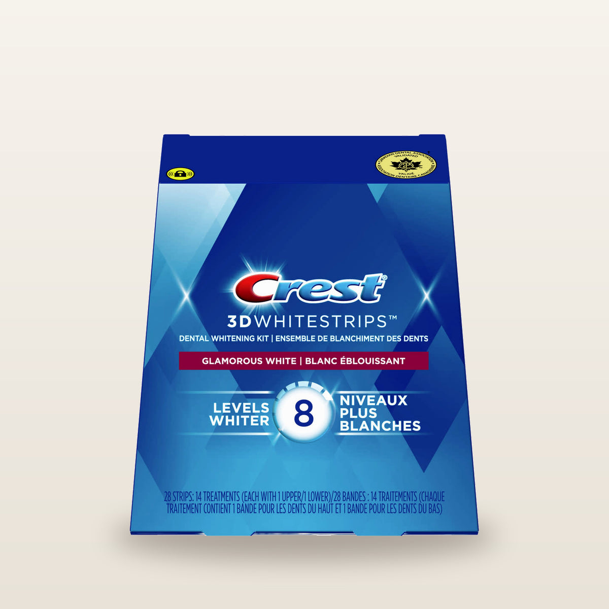 Crest 3D White Whitestrips Glamorous White 14 Treatments