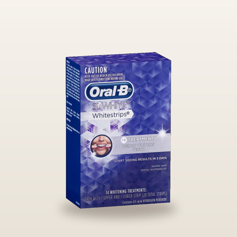 Oral B 3D White Strips 14 Teeth Whitening Treatments