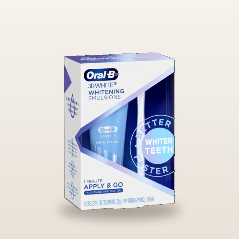 Oral B 3D White Whitening Emulsions Apply & Go Kit 25g