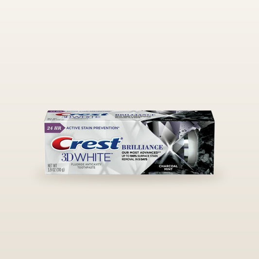 Crest 3D White Brilliance Charcoal Toothpaste 110g