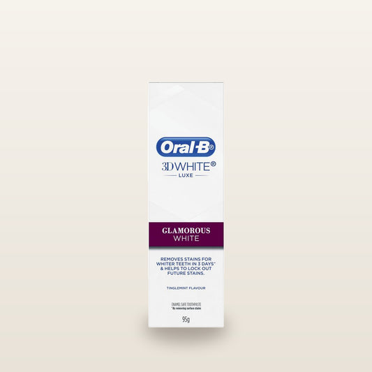 Oral B 3D White Luxe Glamorous White Toothpaste 95g