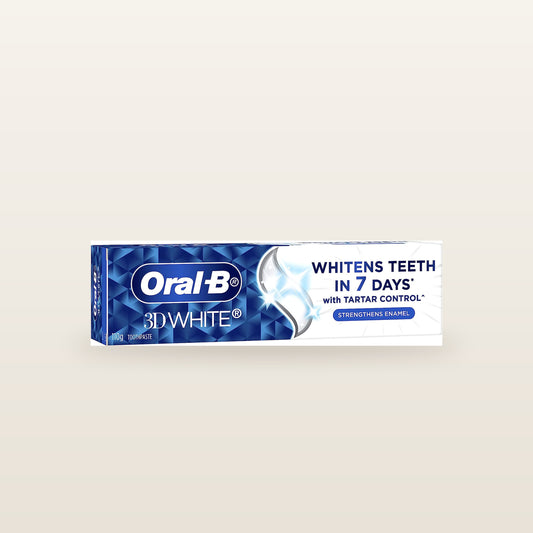 Oral B Toothpaste 3D White Strengthen Enamel 110g
