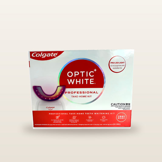 Colgate - Optic White Pro LED Dental professional Home Teeth Whitening Kit