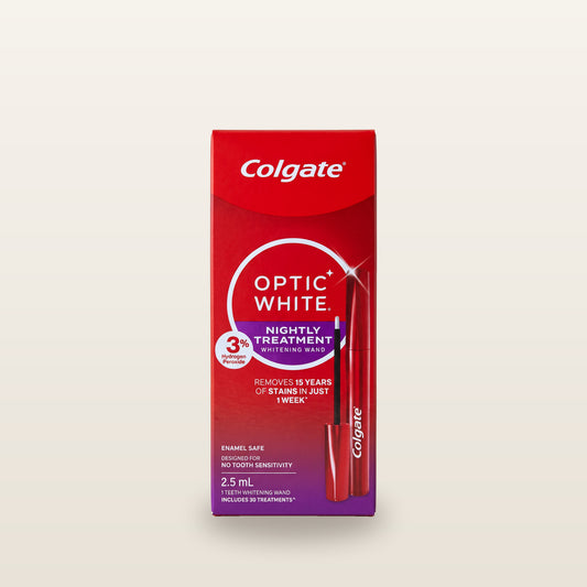 Colgate - Colgate Optic White Nightly Treatment Whitening Wand 3% 1 Pack 2.5ml