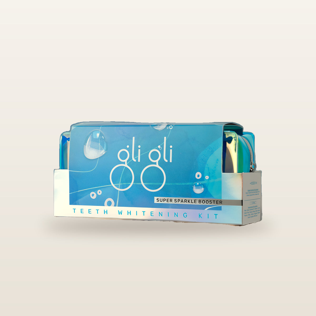 gli gli - LED Dental Home Advanced Teeth Whitening Kit -2x5ml HP Gel,10-15day Treatment(SUPER SPARKLE BOOSTER)