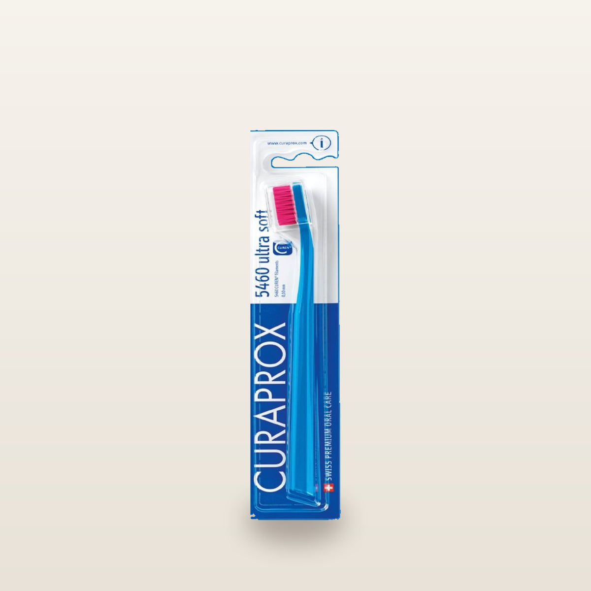 CURAPROX CS 5460 Ultra-Soft Toothbrush - Royal Blue, Pack of 3 (Random Bristle Colour)