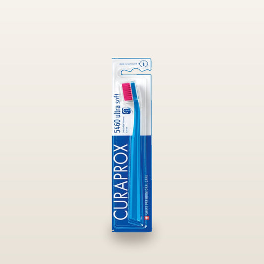 CURAPROX CS 5460 Ultra-Soft Toothbrush - Royal Blue, Pack of 3 (Random Bristle Colour)