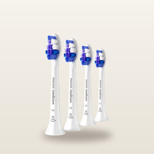PHILIPS - Sonicare S2 Sensitive 4-pack brush heads HX6054/85