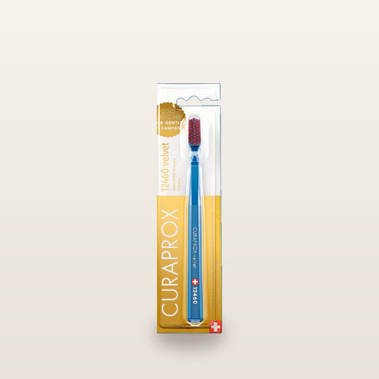 CURAPROX CS 12460 Velvet Blister Toothbrush - Blue Handle