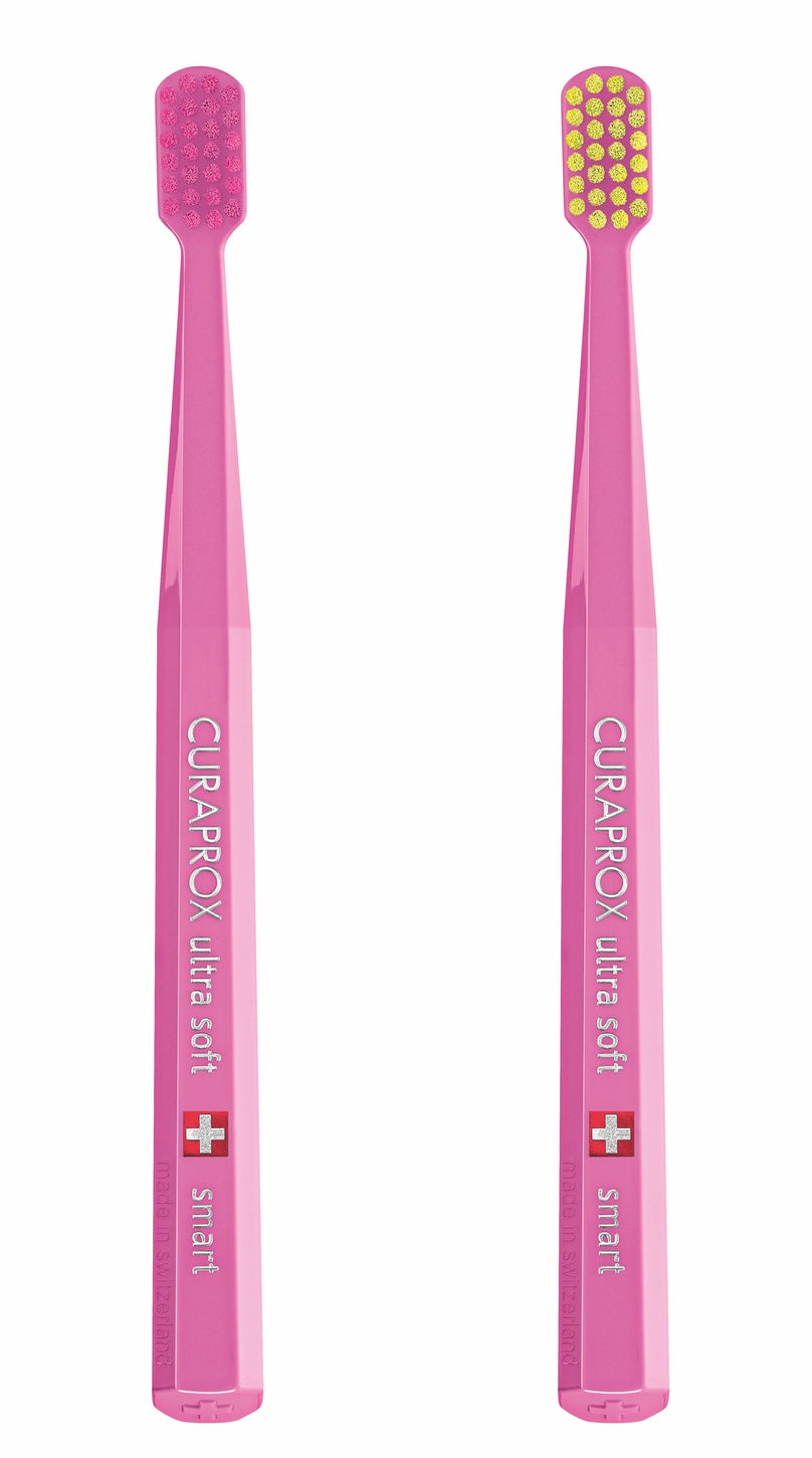 CURAPROX CS Smart Yellow Toothbrush (Pack of 2)