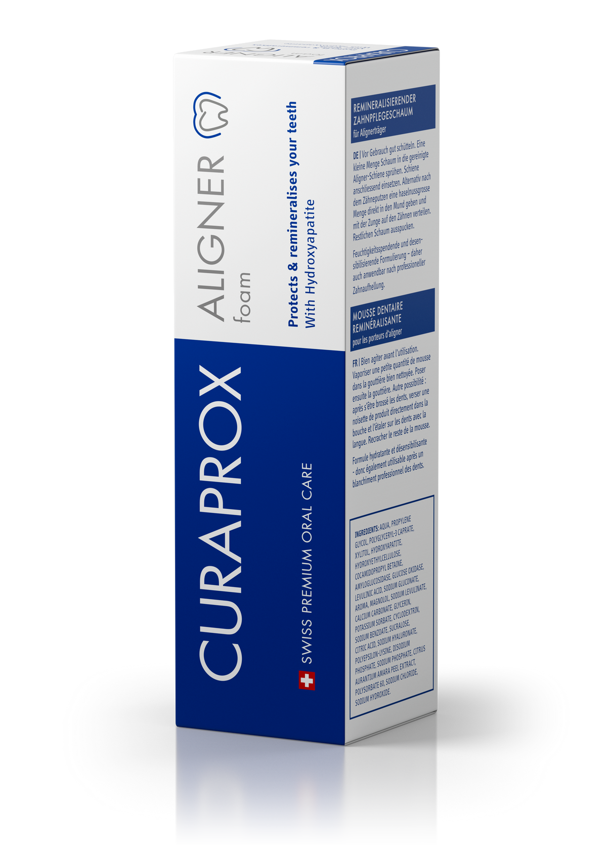 CURAPROX Aligner Foam 40ml - Prevents Plaque Buildup for Aligners, Retainers & Braces