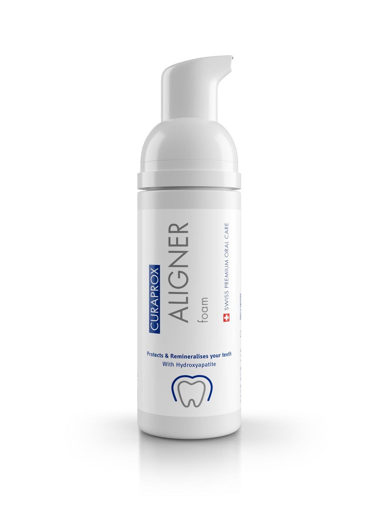 CURAPROX Aligner Foam 40ml - Prevents Plaque Buildup for Aligners, Retainers & Braces