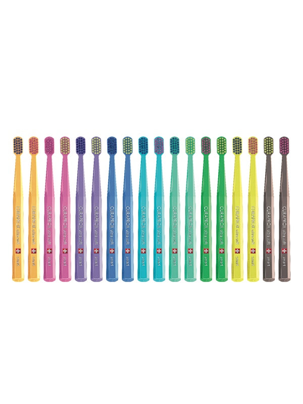 CURAPROX CS Smart Yellow Toothbrush (Pack of 2)