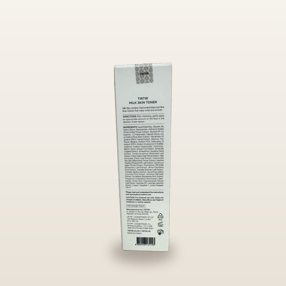 TIRTIR Milk Skin Toner 150ml / 5.07 fl.oz. - view 3