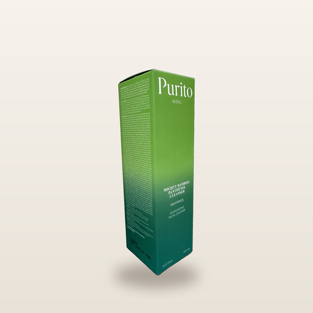 Purito Seoul Mighty Bamboo Panthenol Cleanser 150ml / 5.07 fl.oz. - Moisturizing Facial Cleanser