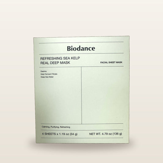 BIODANCE Refreshing Sea Kelp Real Deep Mask (4 Sheets)