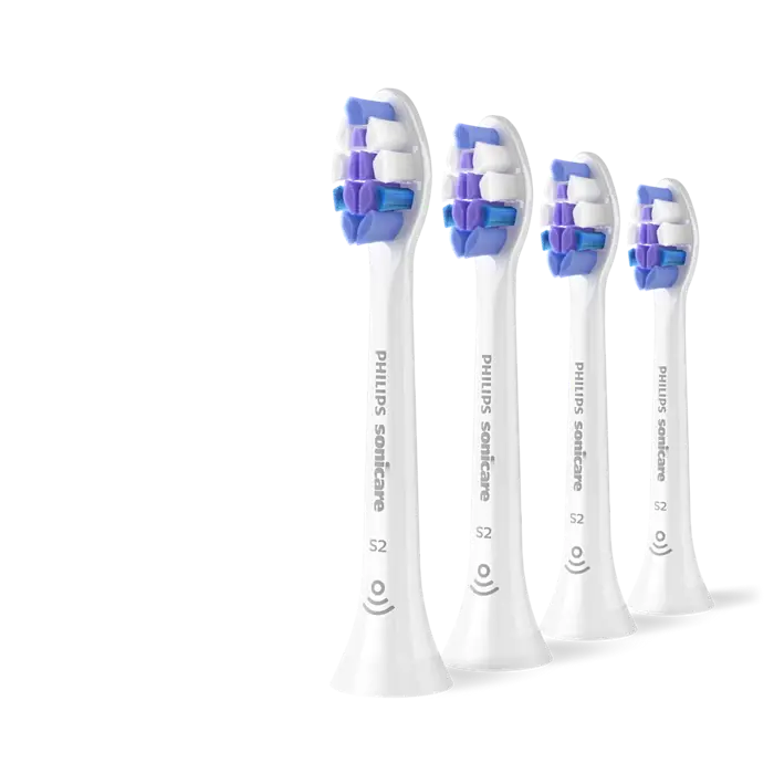 PHILIPS - Sonicare S2 Sensitive 4-pack brush heads HX6054/85