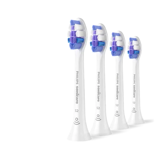 PHILIPS - Sonicare S2 Sensitive 4-pack brush heads HX6054/85