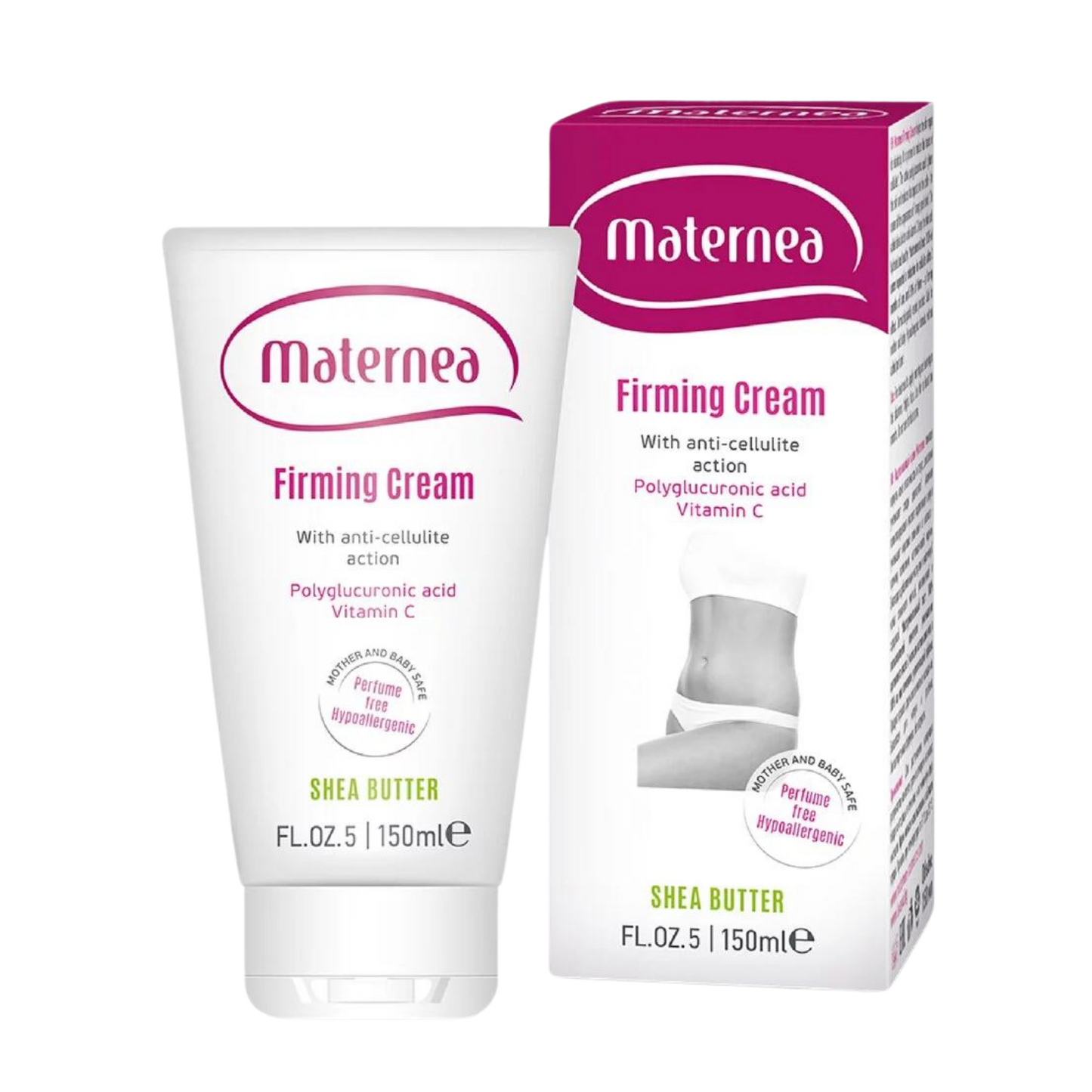 Maternea - Firming Cream. Helps the skin restore its hydrated and healthy appearance after birth. – 5 FL OZ (150ml)