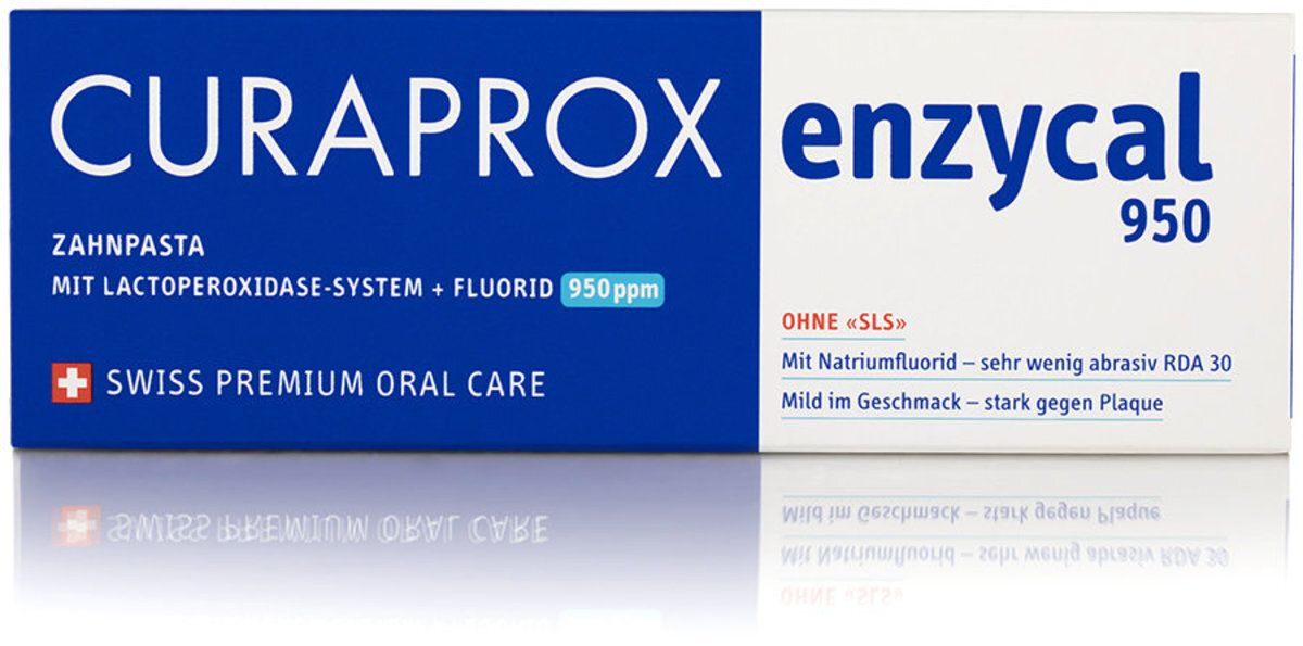 CURAPROX - ENZYCAL Toothpaste 75 ML 950 FLUORIDE (exp. 12/2025)