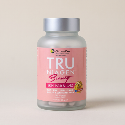 Tru Niagen Beauty, 60 capsules, studio