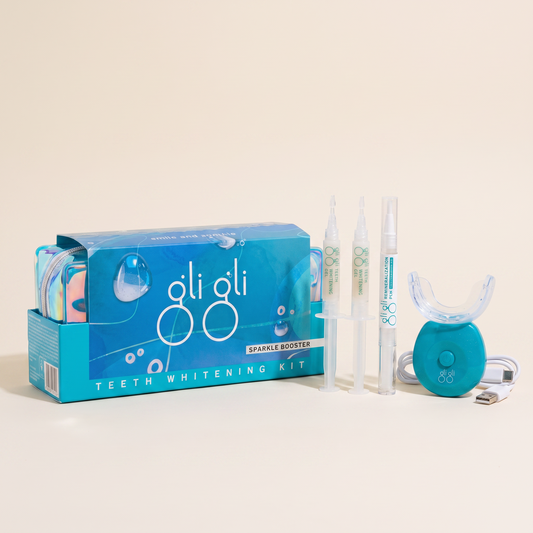 gli gli Sparkle Booster PAP LED whitening kit, studio