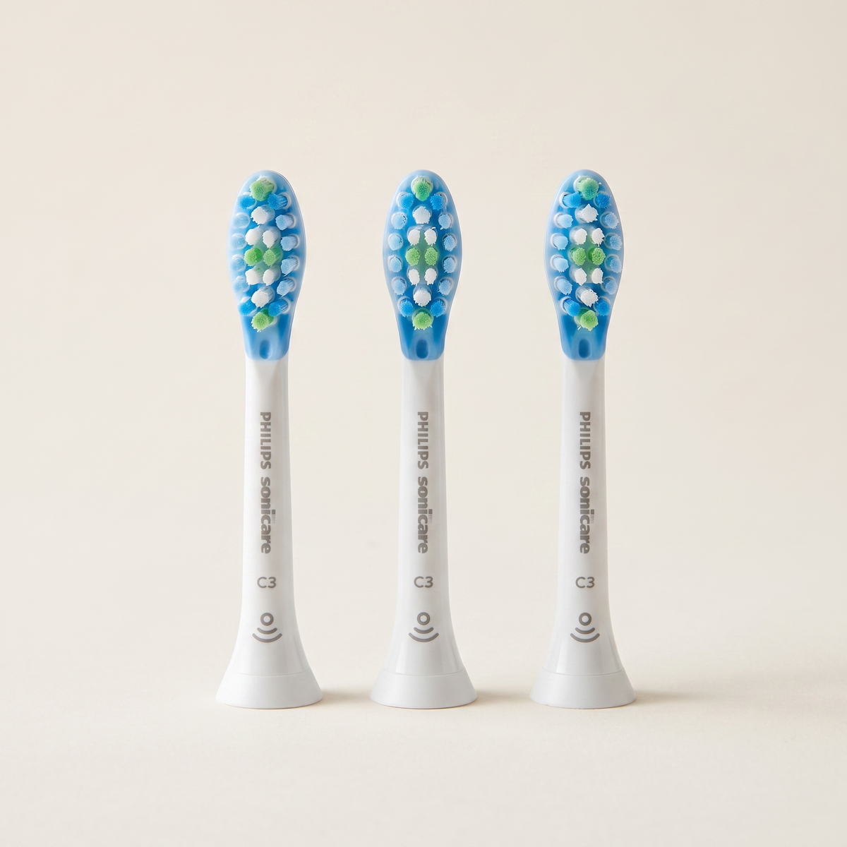 Philips Sonicare C3 Premium Plaque Control heads, 3 pack, studio
