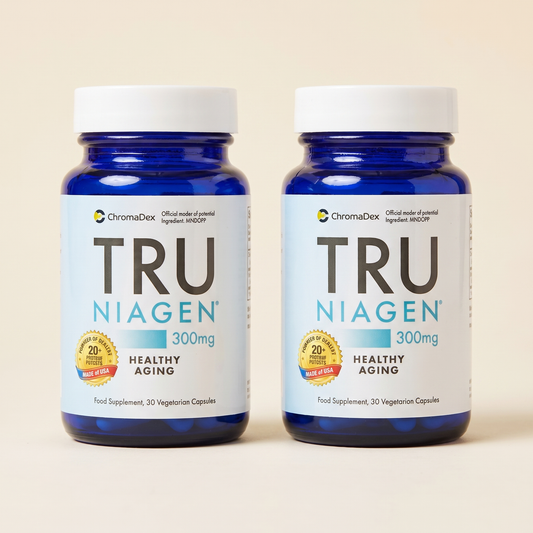 Tru Niagen 300mg, 2 bottles, studio