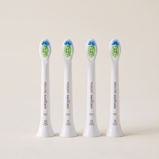 Philips Sonicare W Optimal White compact heads HX6074, 4 pack, studio