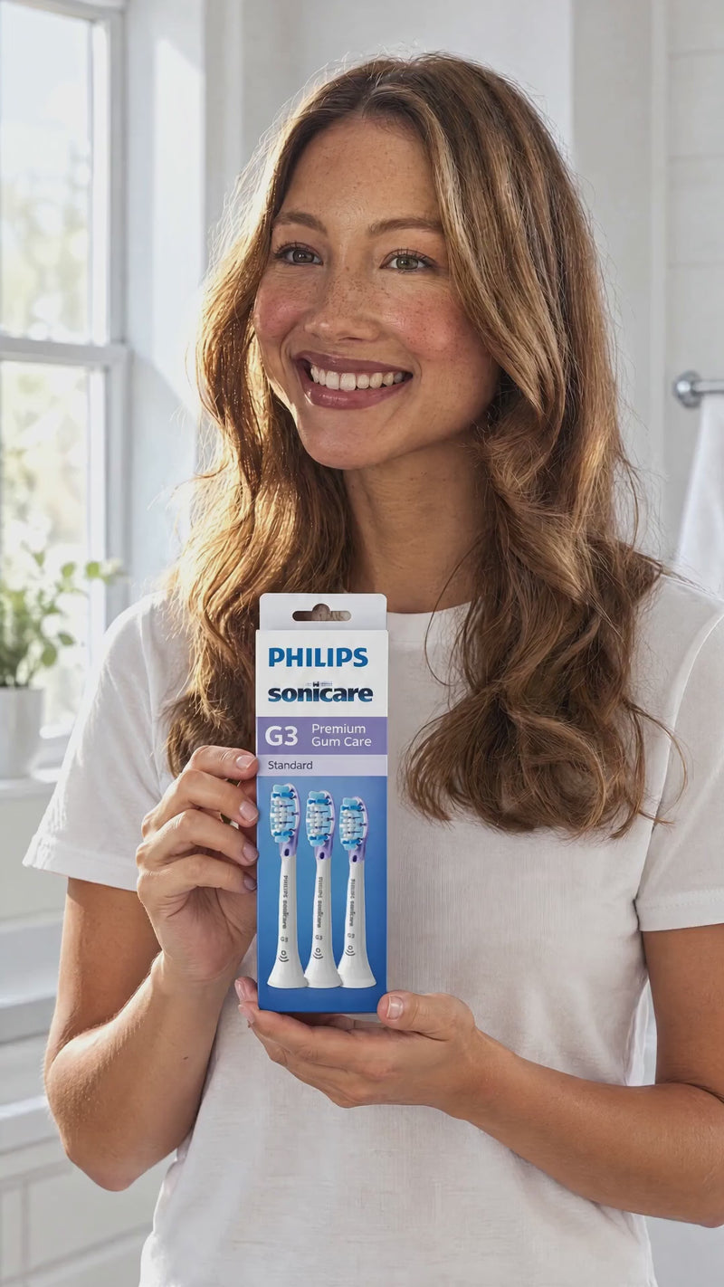 GRWM: Philips Sonicare HX9053 G3 Premium Gum Care Heads