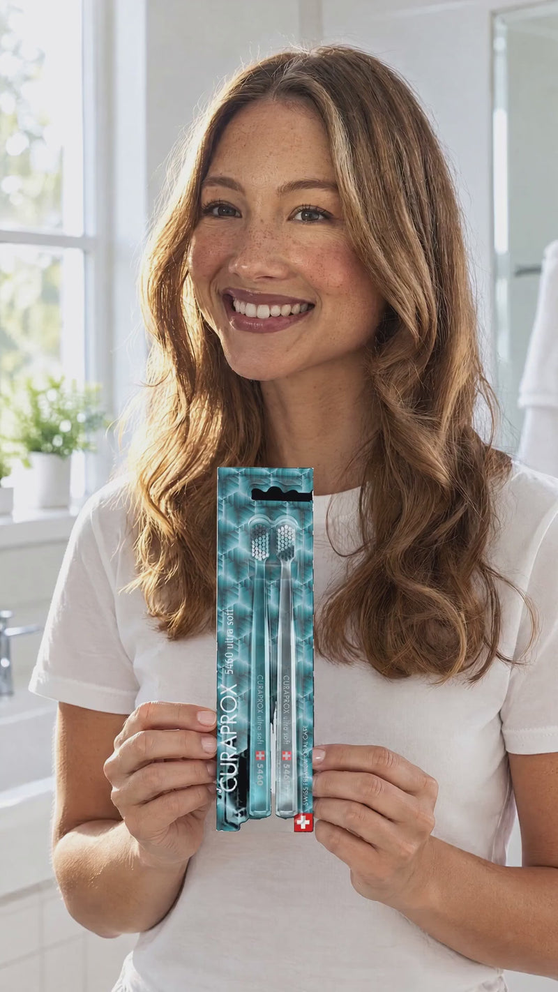GRWM: Curaprox CS 5460 Ultrasoft Toothbrush Winter Edition