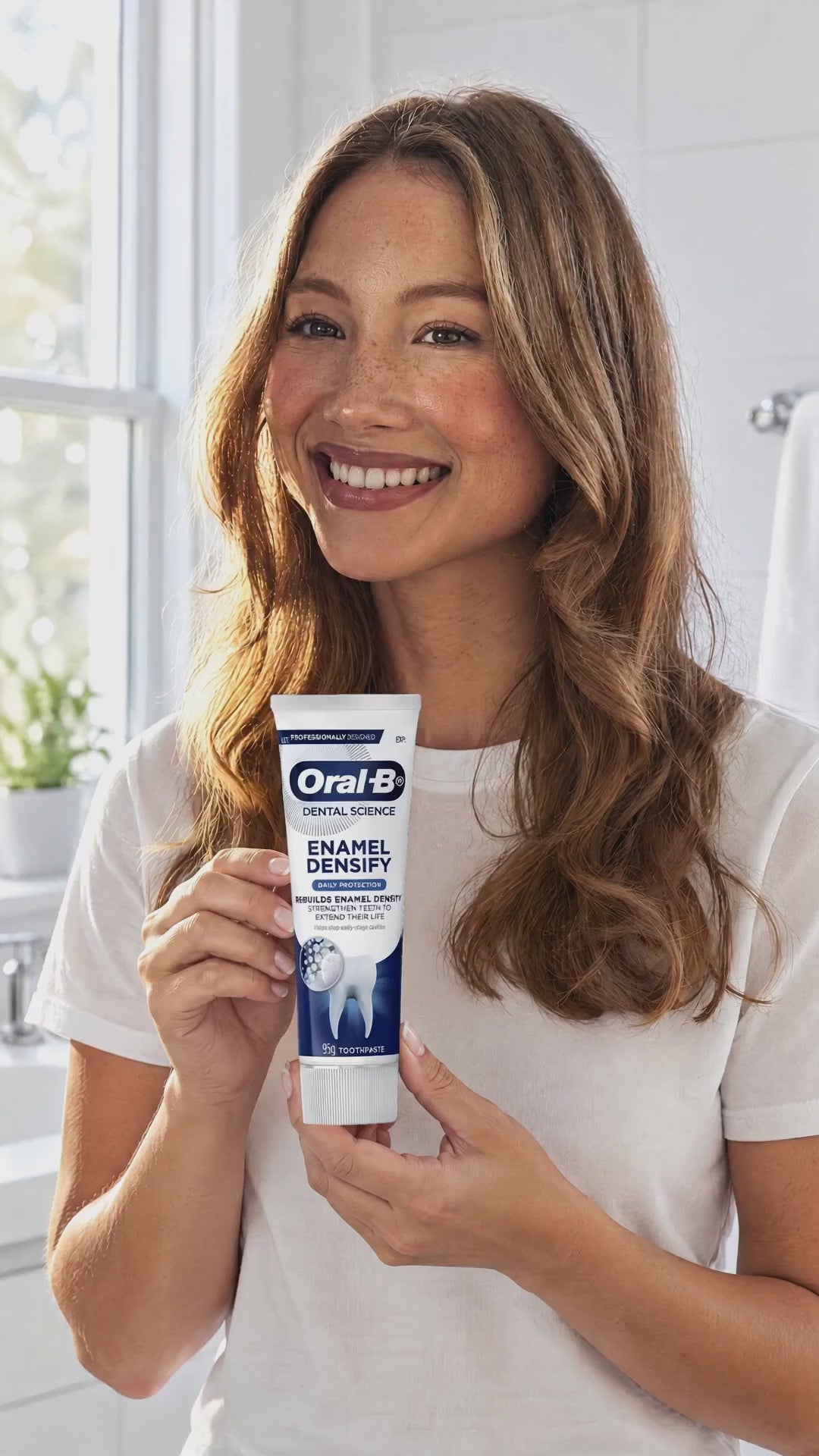 GRWM: Oral-B Dental Science Enamel Densify Toothpaste