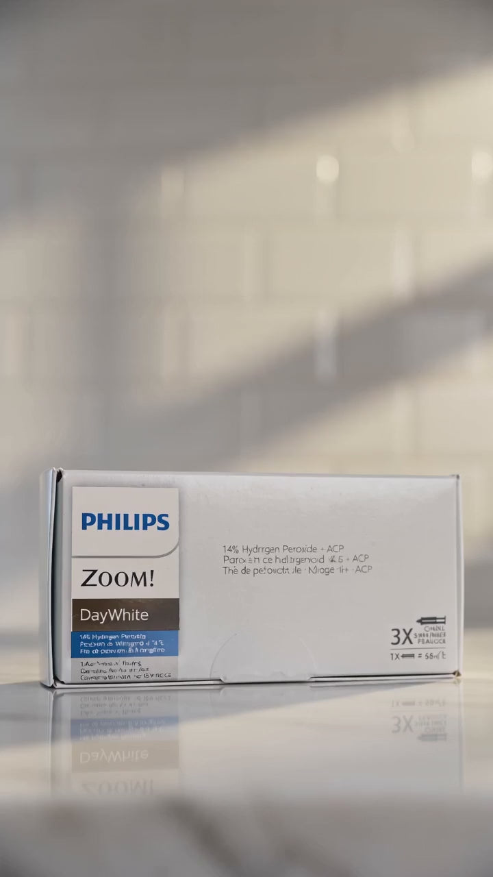 Philips Zoom DayWhite 14% take-home whitening - TV spot with captions