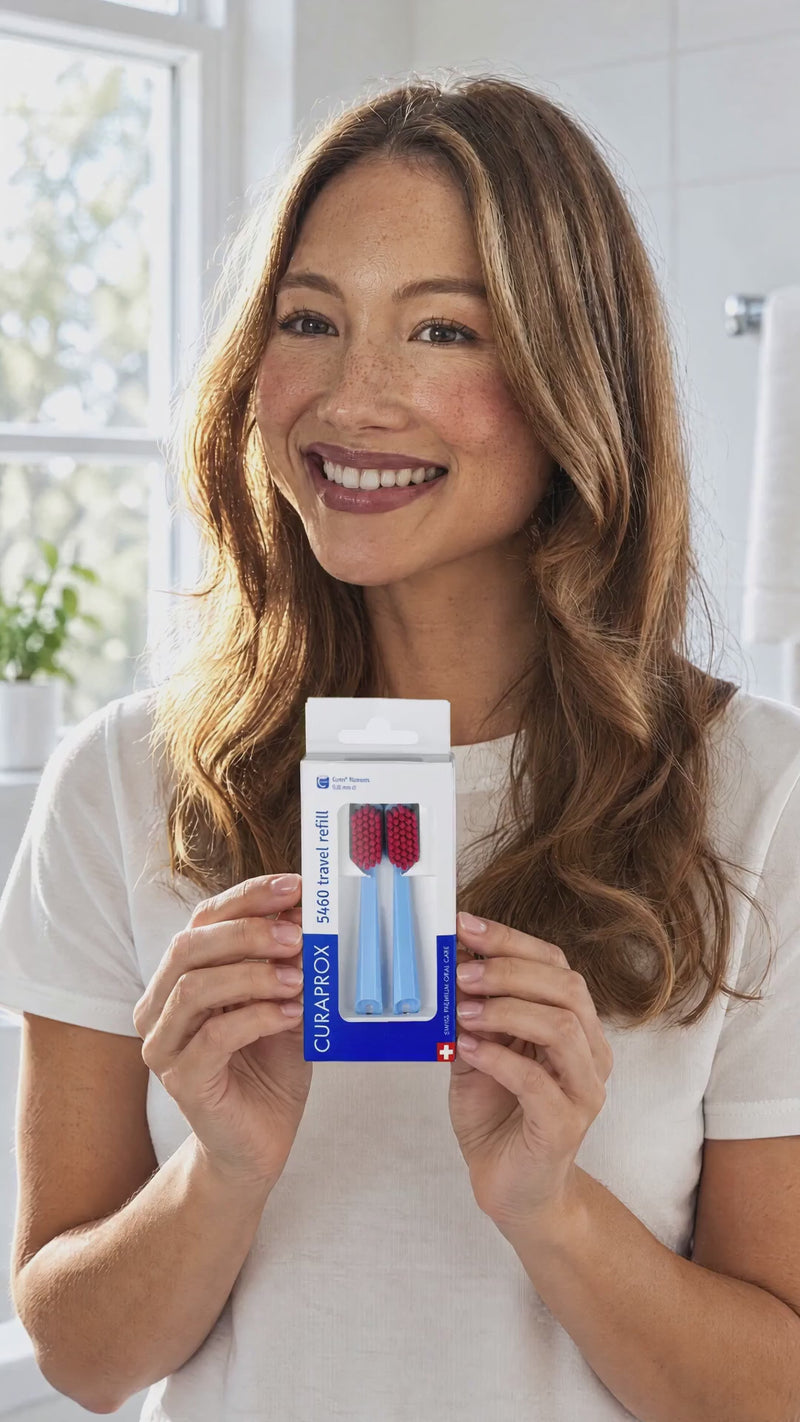 GRWM: Curaprox CS 5460 Travel Refill Brush Heads