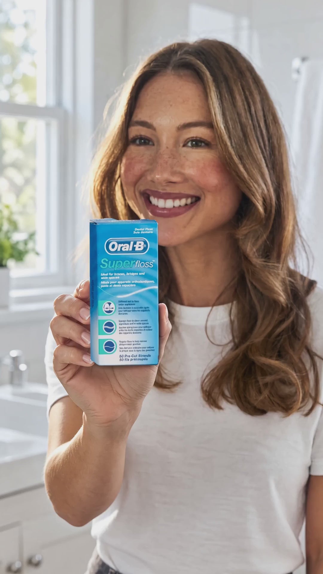 GRWM: Oral-B Super Floss