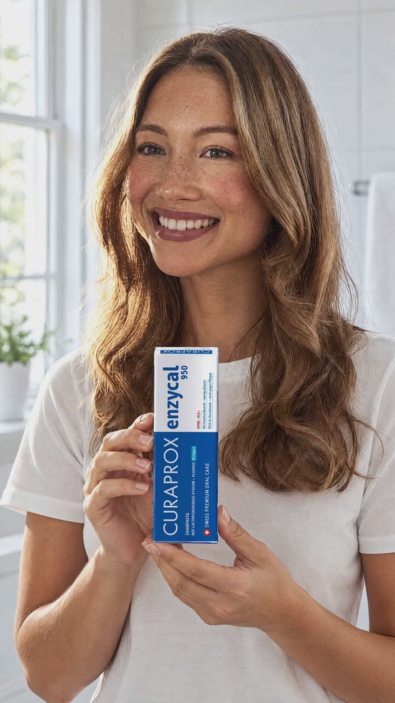 GRWM: Curaprox Enzycal 950 Toothpaste 75ml