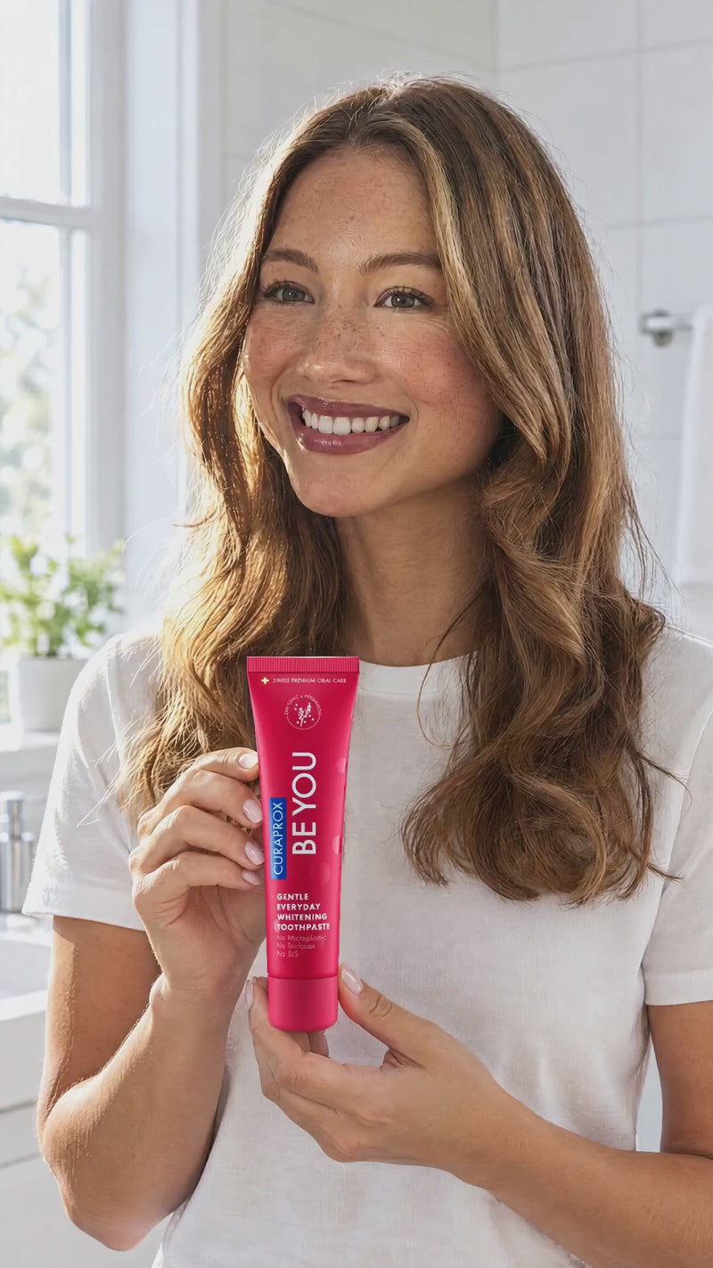 GRWM: Curaprox Be You Challenger Whitening Toothpaste 60ml