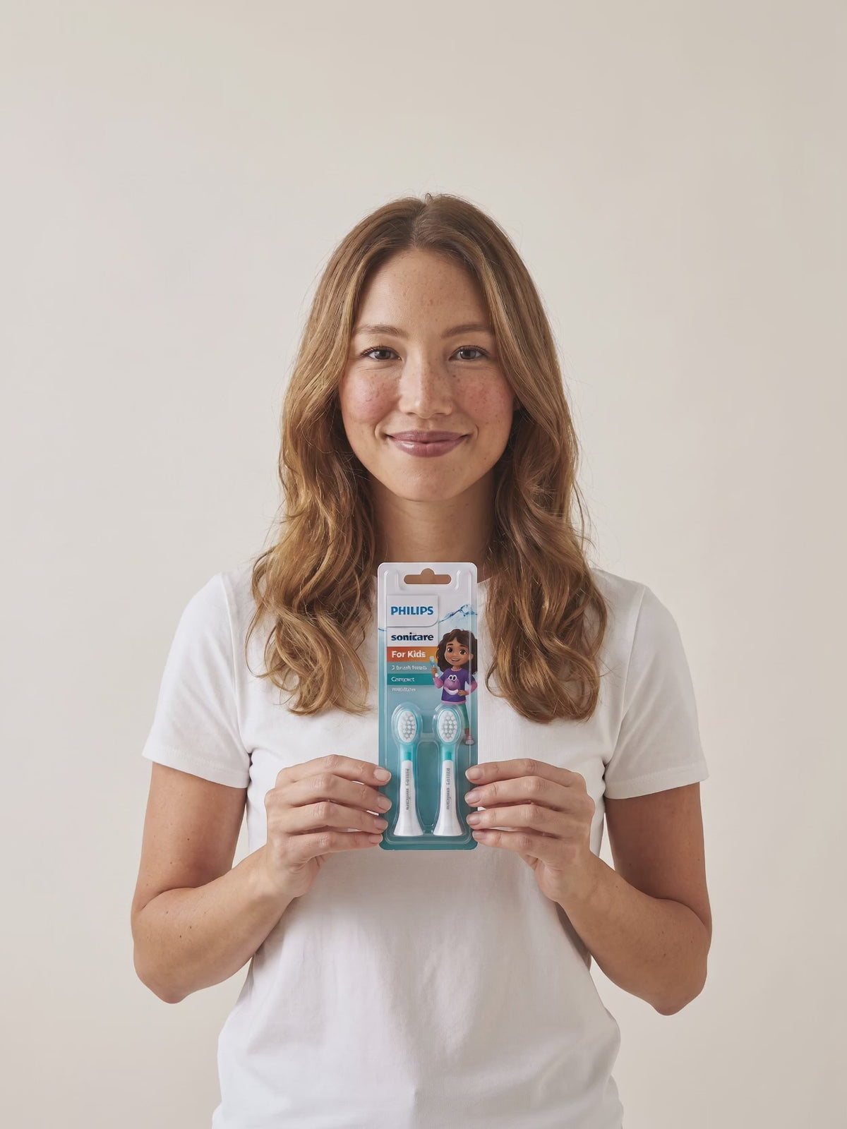 Sonicare For Kids heads in hand