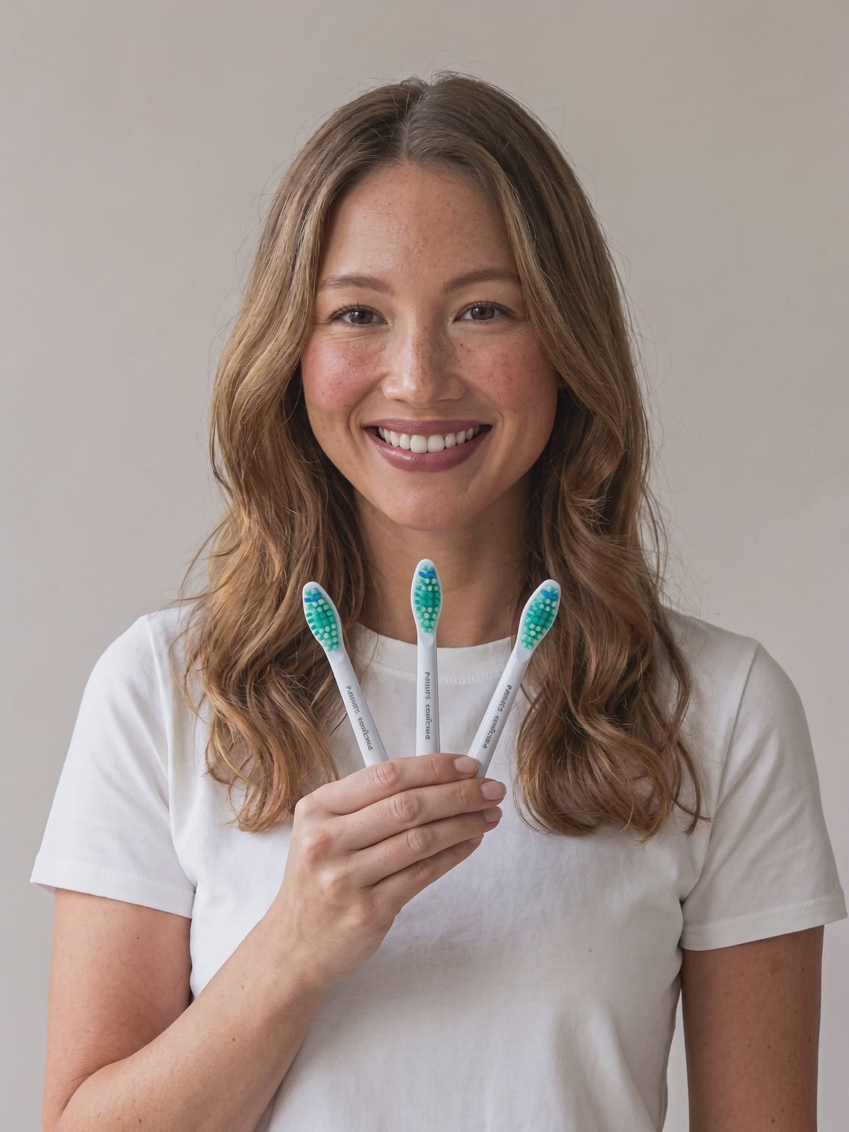 Sonicare C1 ProResults heads in hand