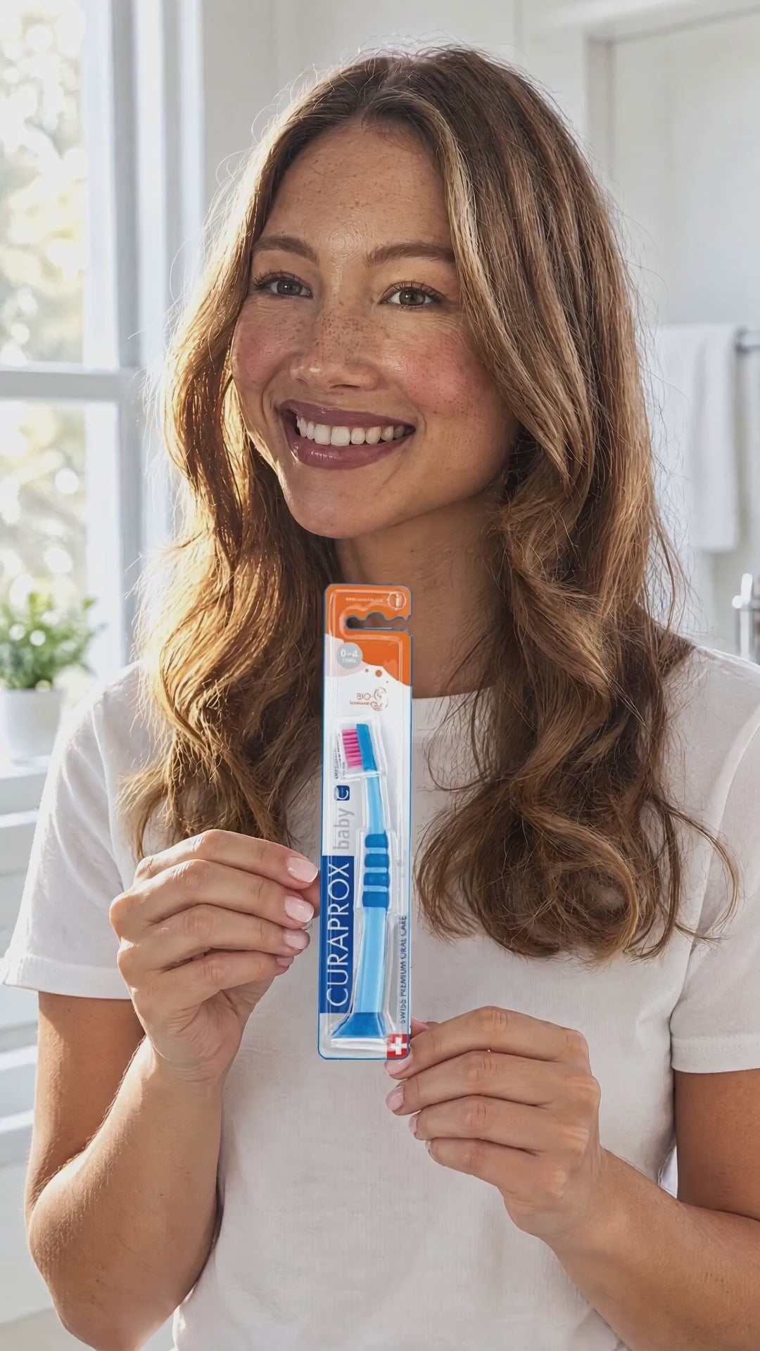GRWM: Curaprox Baby Blue Ultra Soft Toothbrush