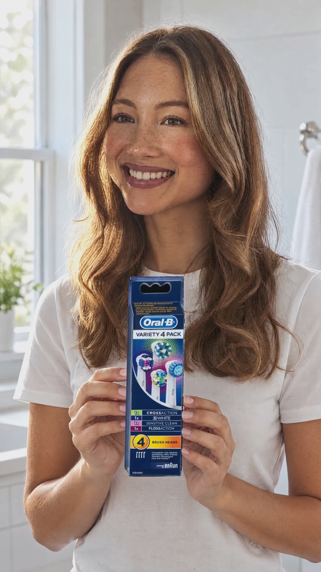 GRWM: Oral-B Power Toothbrush Variety Refills 4 Pack
