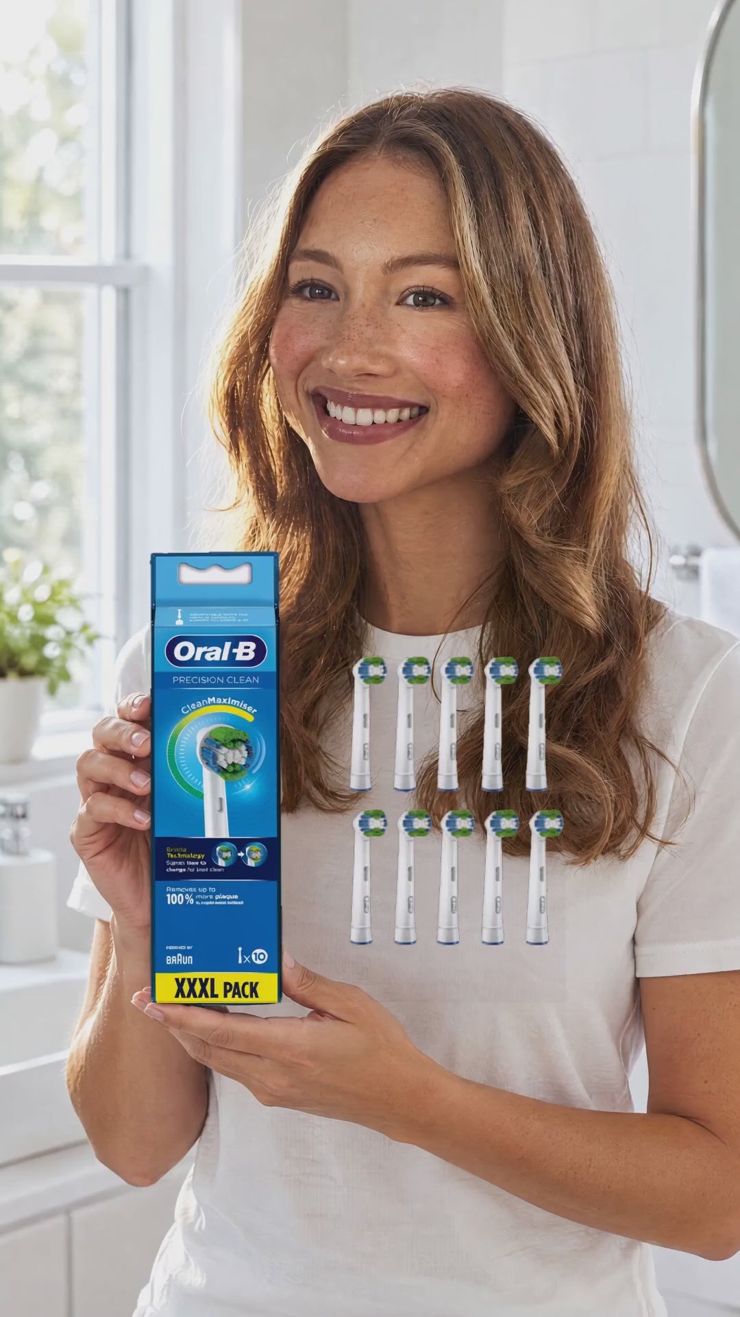 GRWM: Oral-B Precision Clean Refills 10 Pack