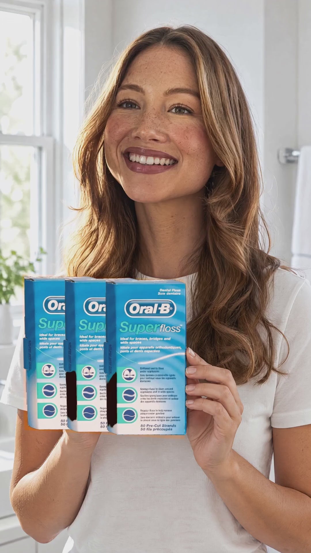 GRWM: Oral-B Super Floss