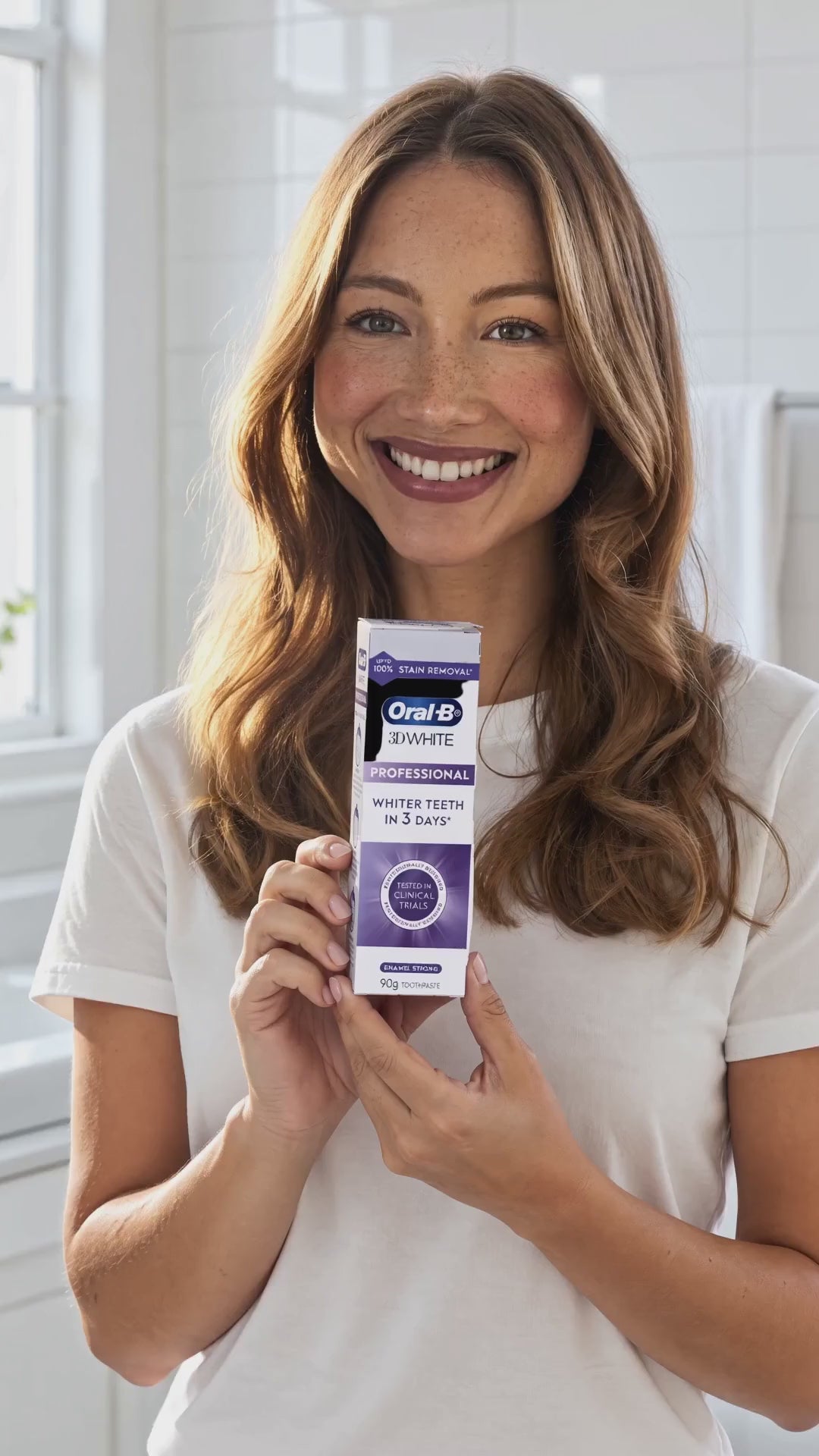 GRWM: Oral-B 3D White Enamel Strong Toothpaste 90g