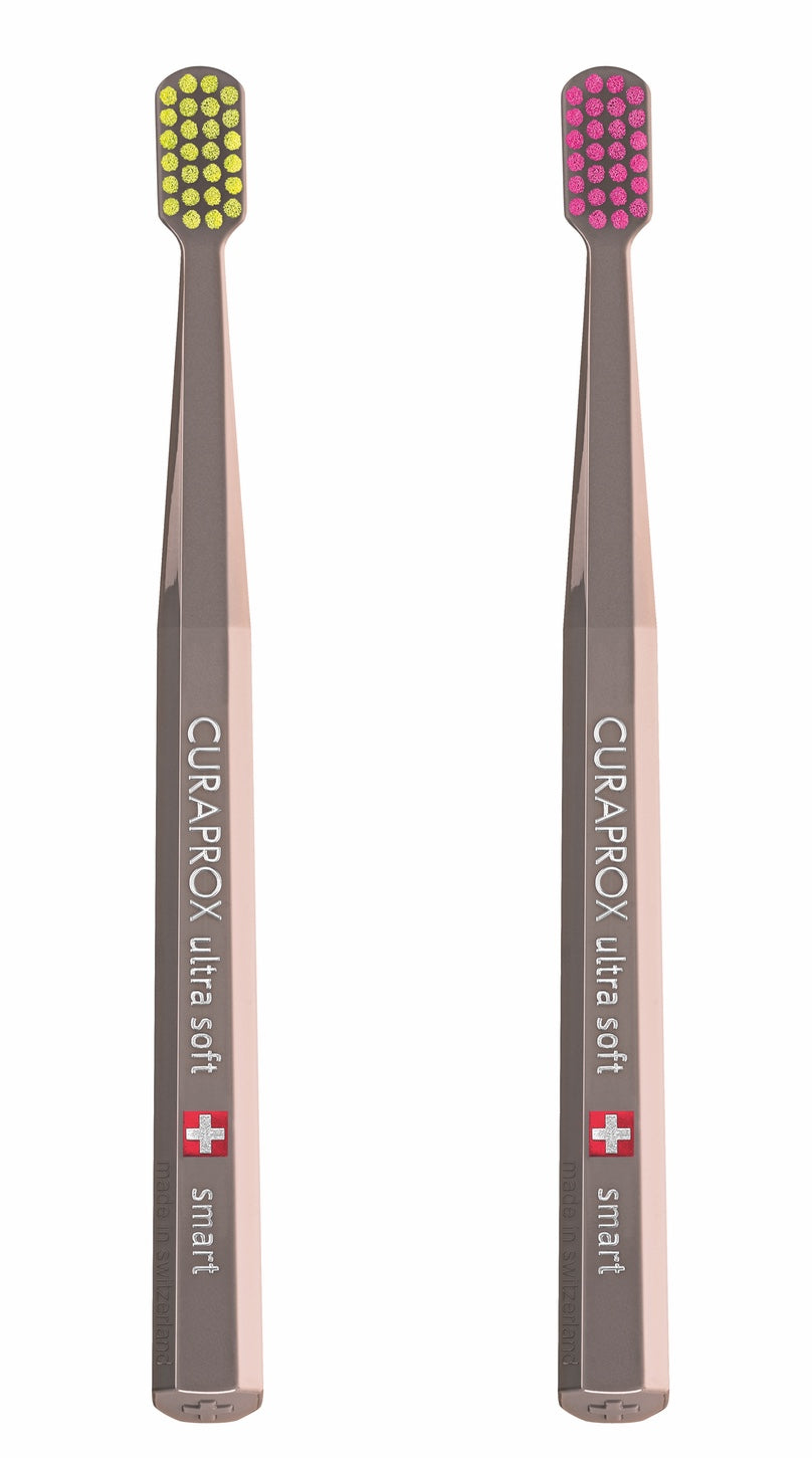 CURAPROX CS Smart Yellow Toothbrush (Pack of 2)