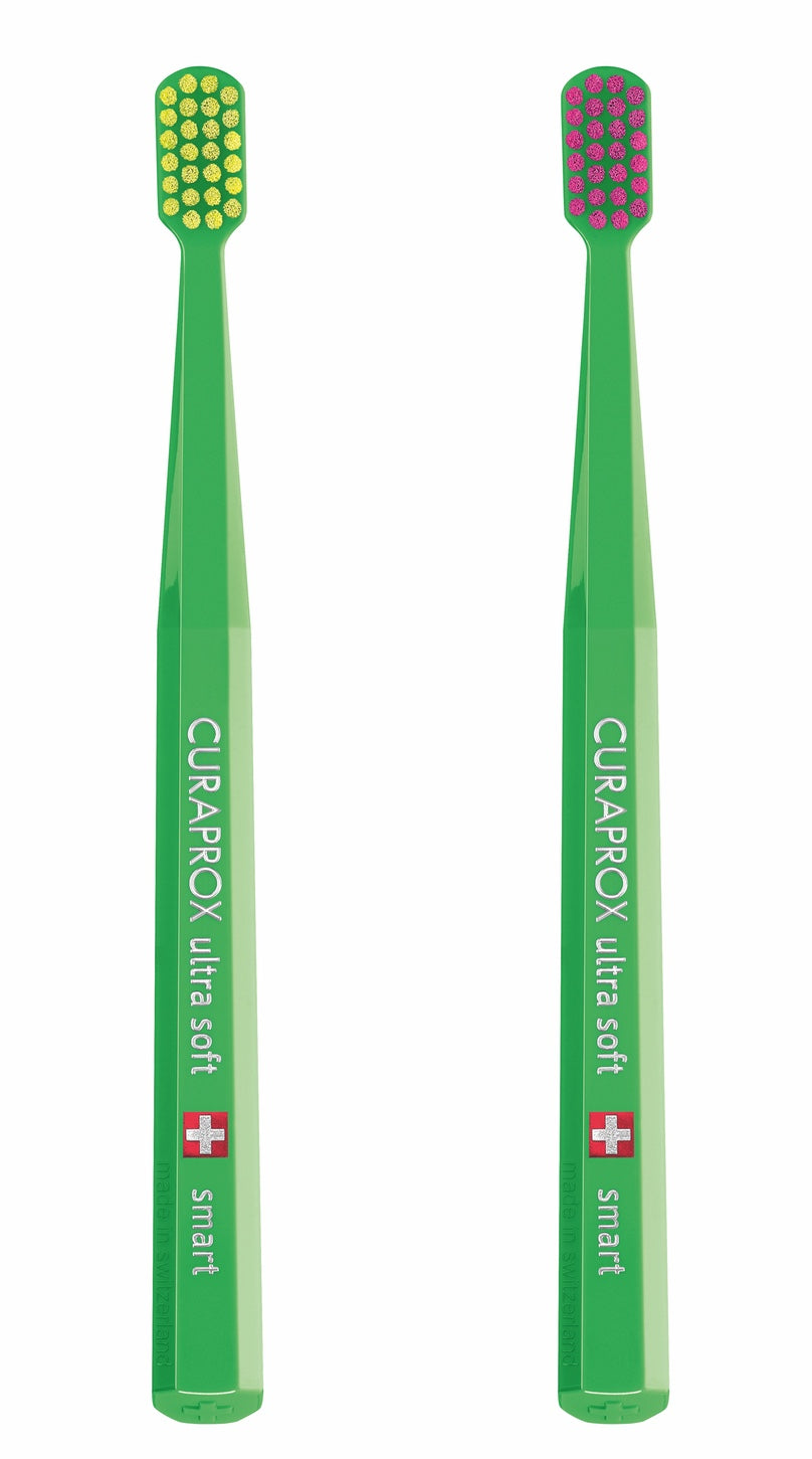 CURAPROX CS Smart Yellow Toothbrush (Pack of 2)