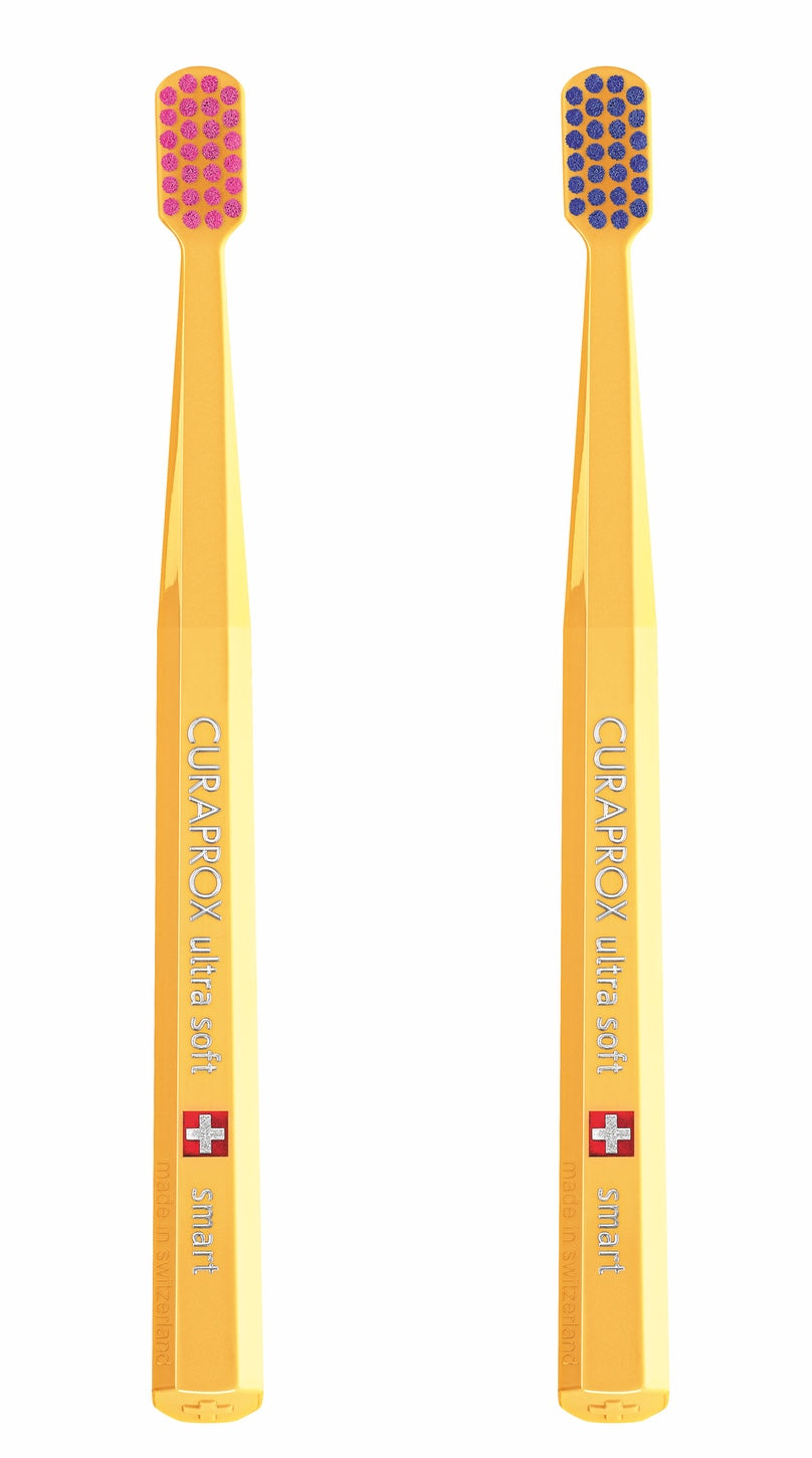 CURAPROX CS Smart Yellow Toothbrush (Pack of 2)