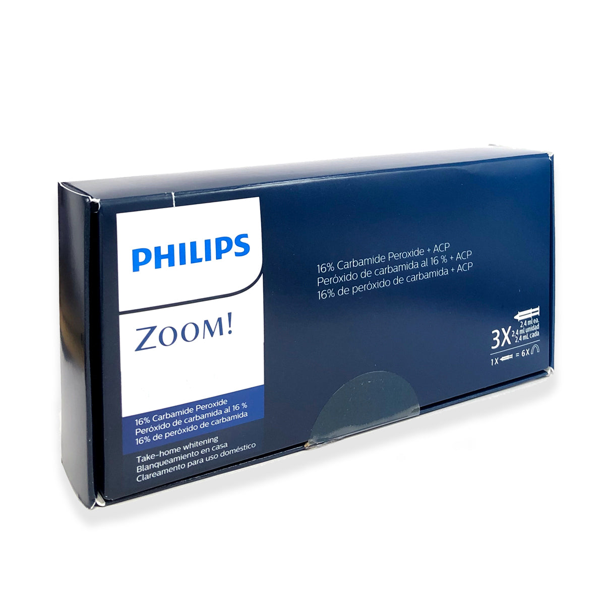 Philips Zoom NiteWhite 16% Teeth Whitening Kit Gel 3 syringes